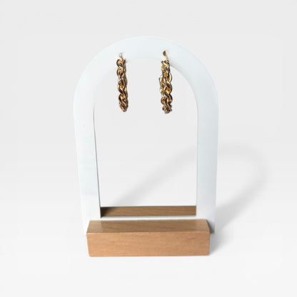 Minimalist Gold Hoop Earrings