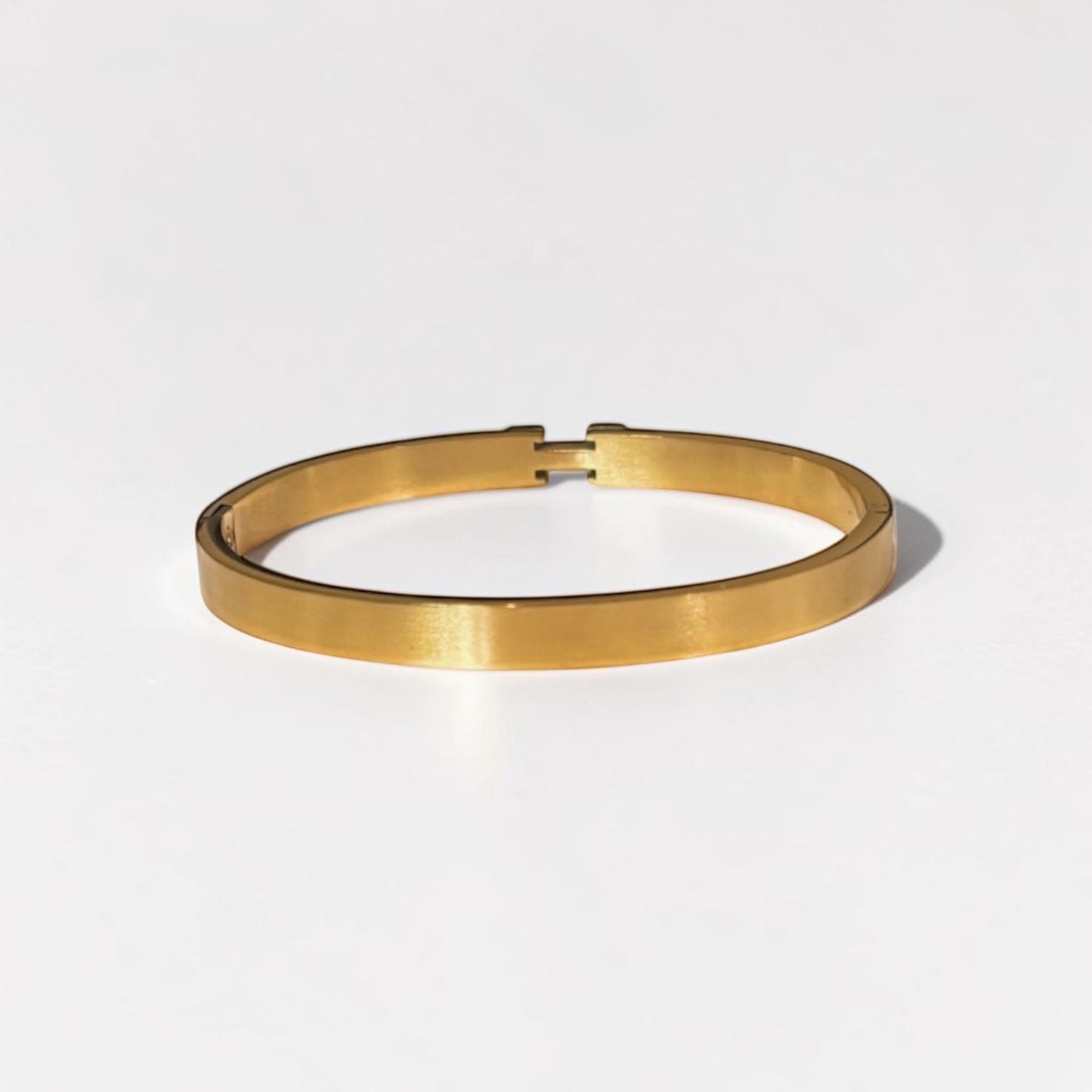 Luxurious Titanium Steel Bangle Bracelet