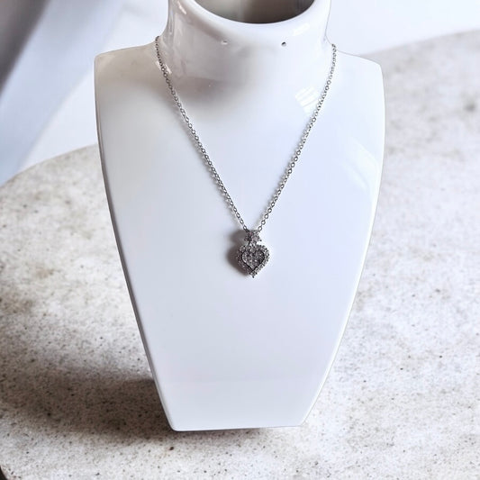 Heart Pendant Elegant Necklace