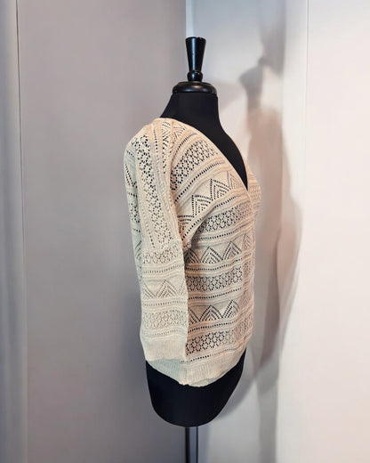 V-Neck Women Crossover Top