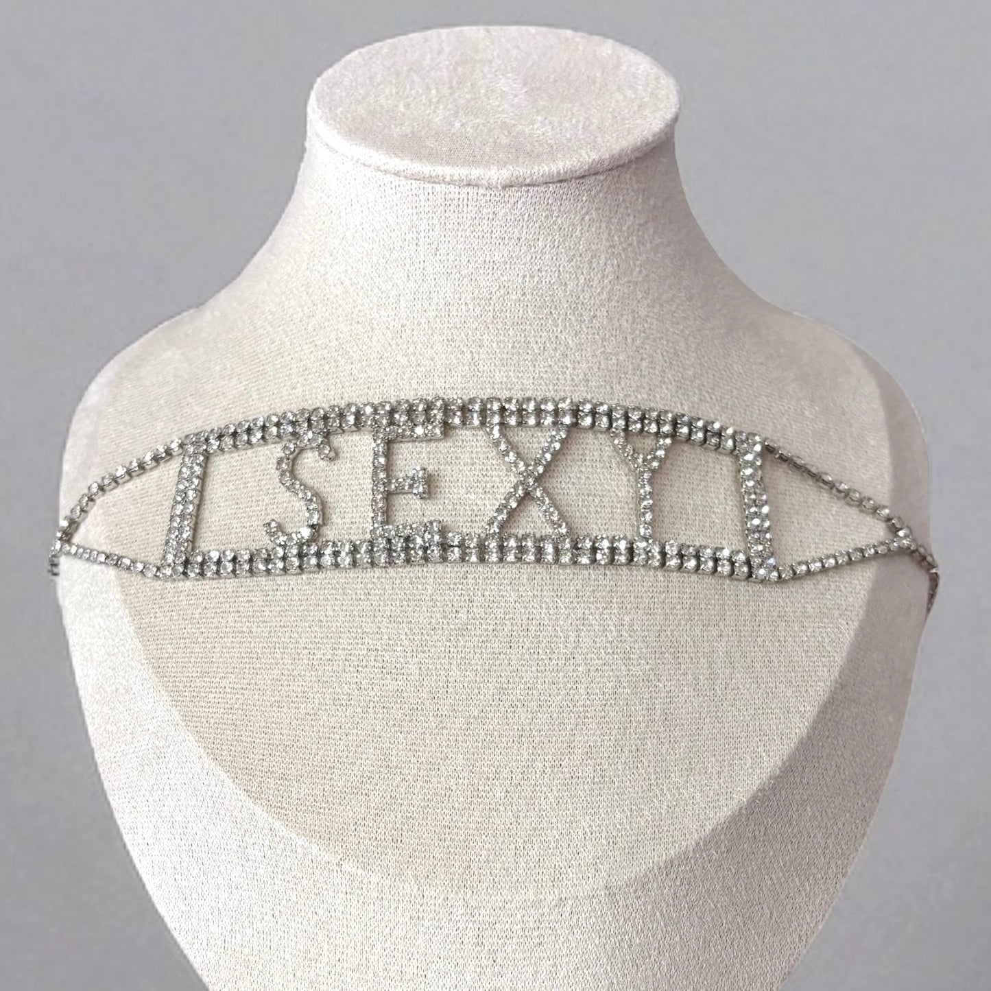 Full Rhinestone Choker Necklace