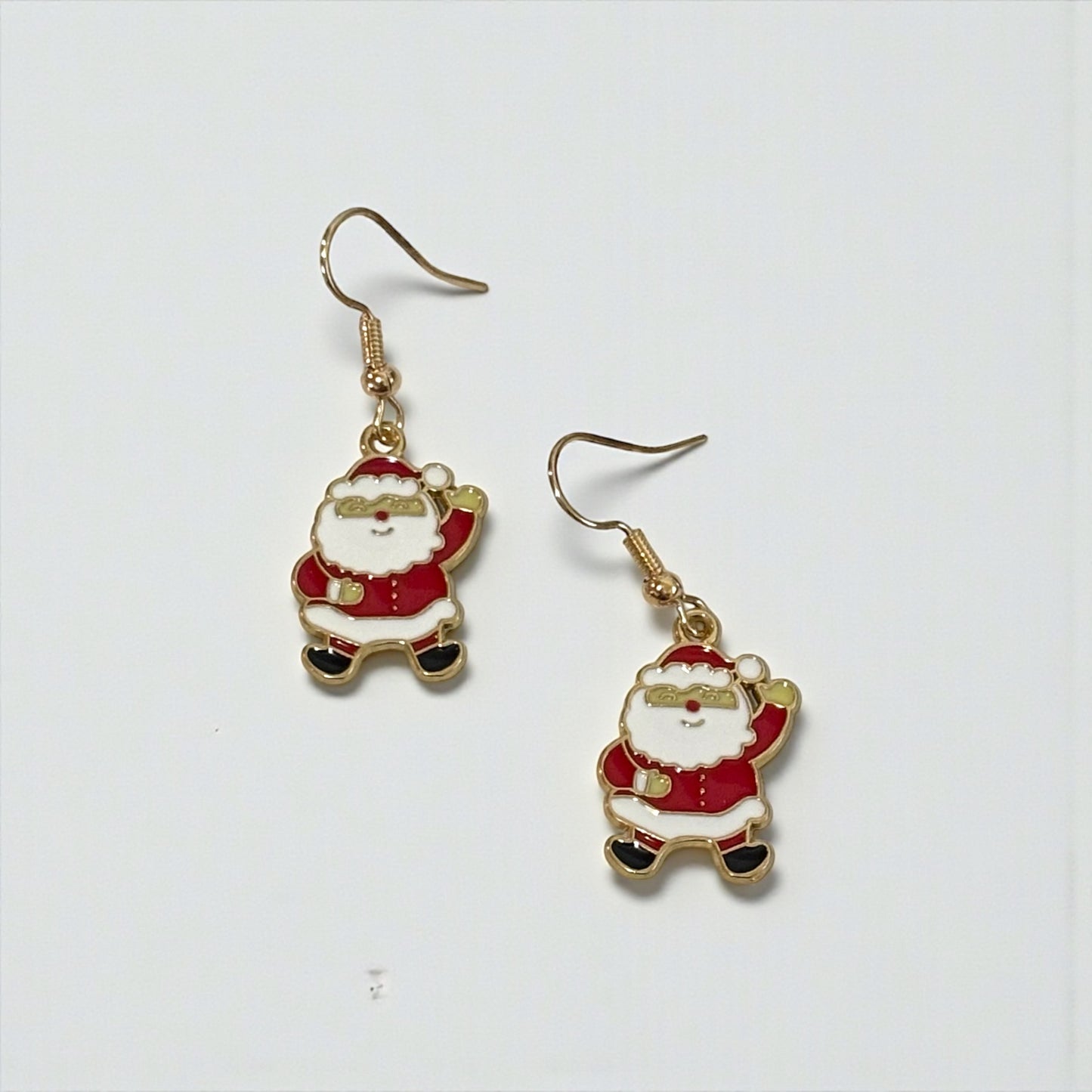 Happy Santa Small Earring