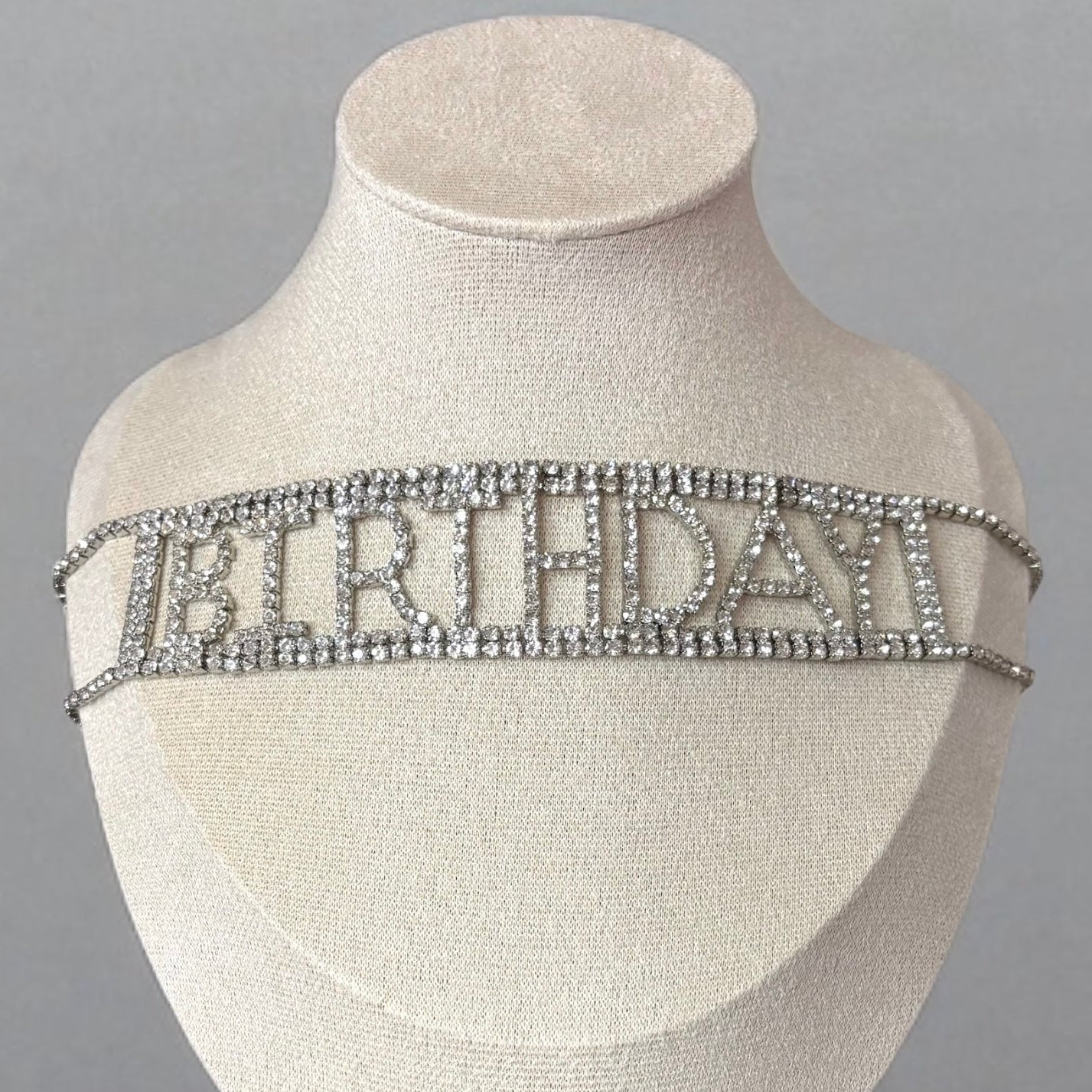 Full Rhinestone Choker Necklace