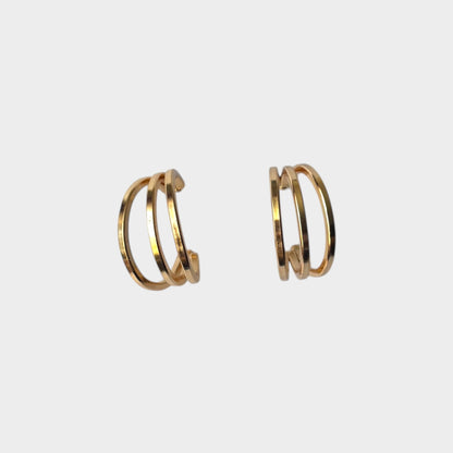 Classic Gold Small Hoop Earrings