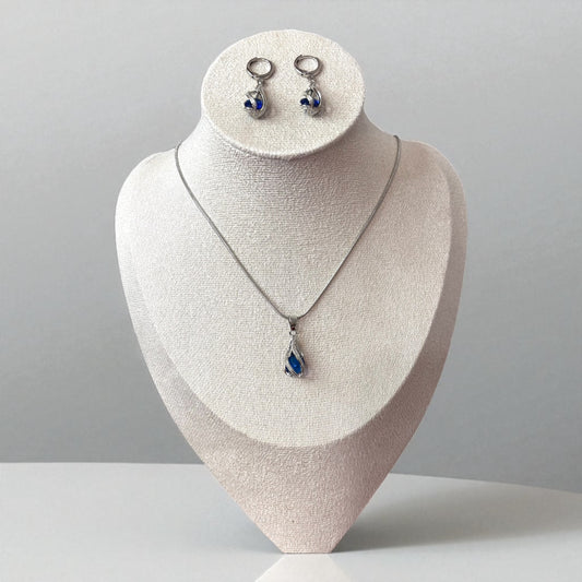 Crystal Elegant Necklace & Earrings Set