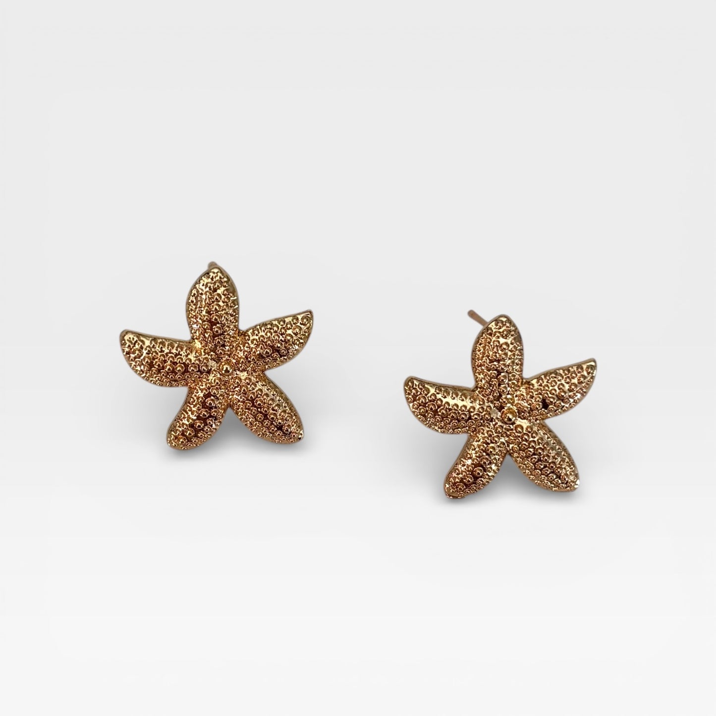 Starfish Gold Stud Earring