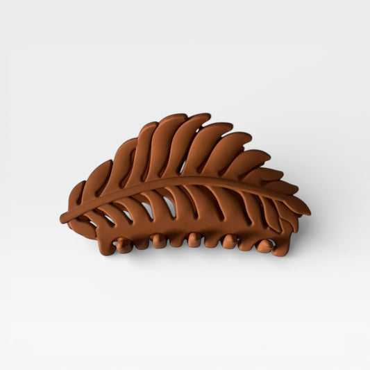 Khaki Neutral Hair Clip