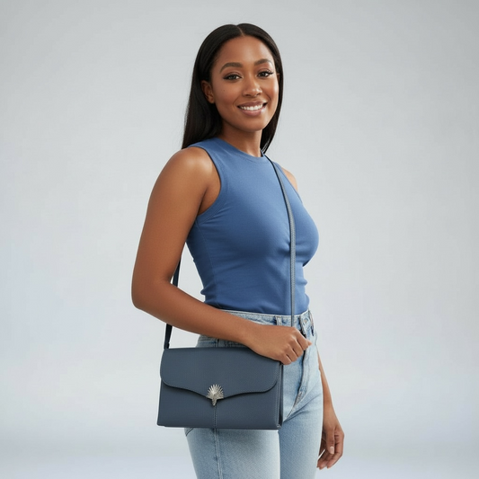 Double-layer dual-use single shoulder bag