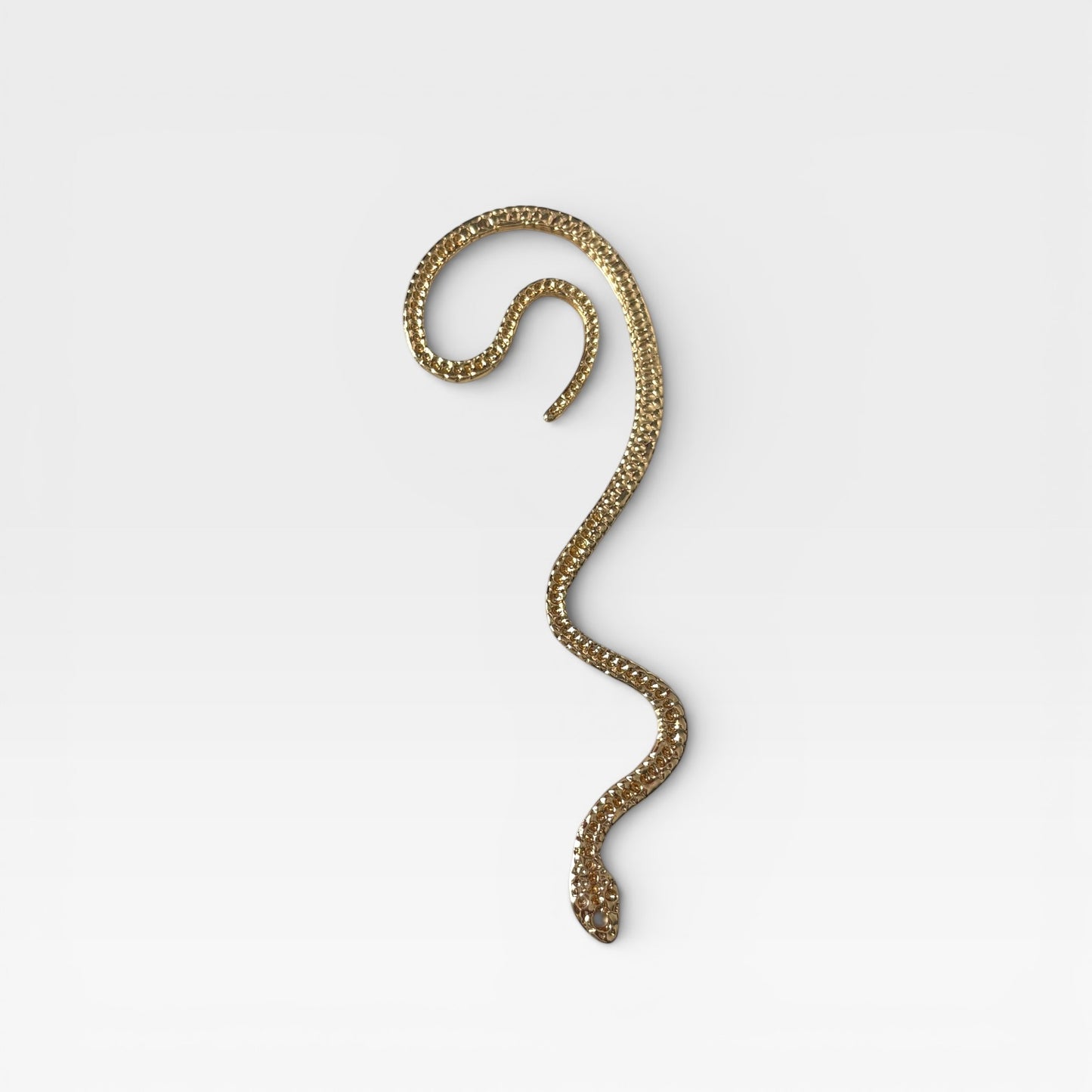 Snake Metal Gold 1 Piece Ear Clip