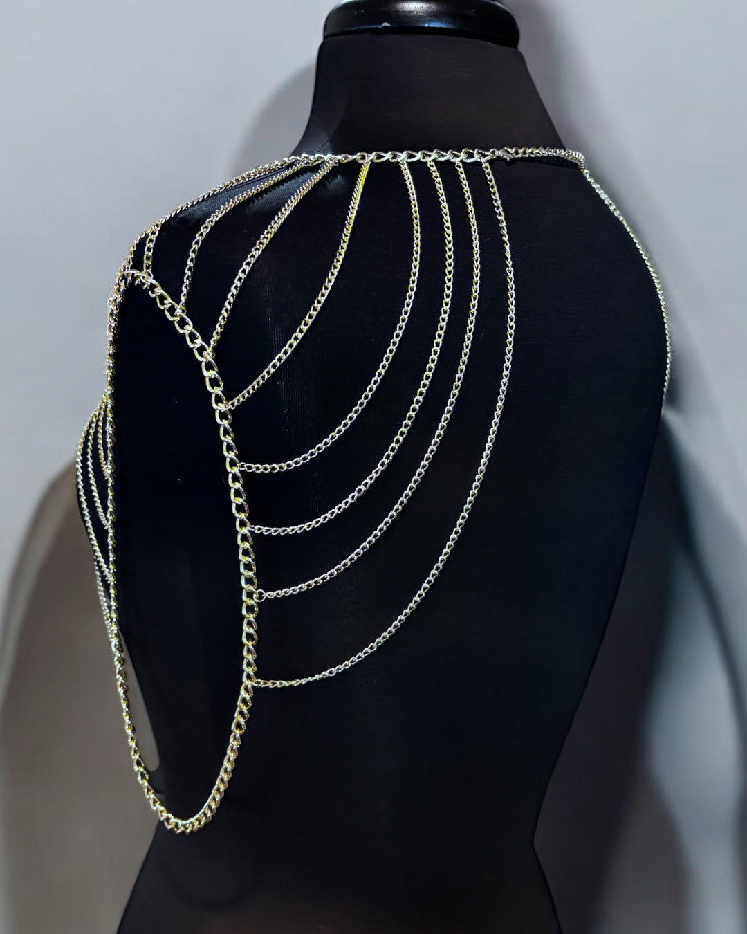 Multi Layer Gold Metal Body Elegant Chain