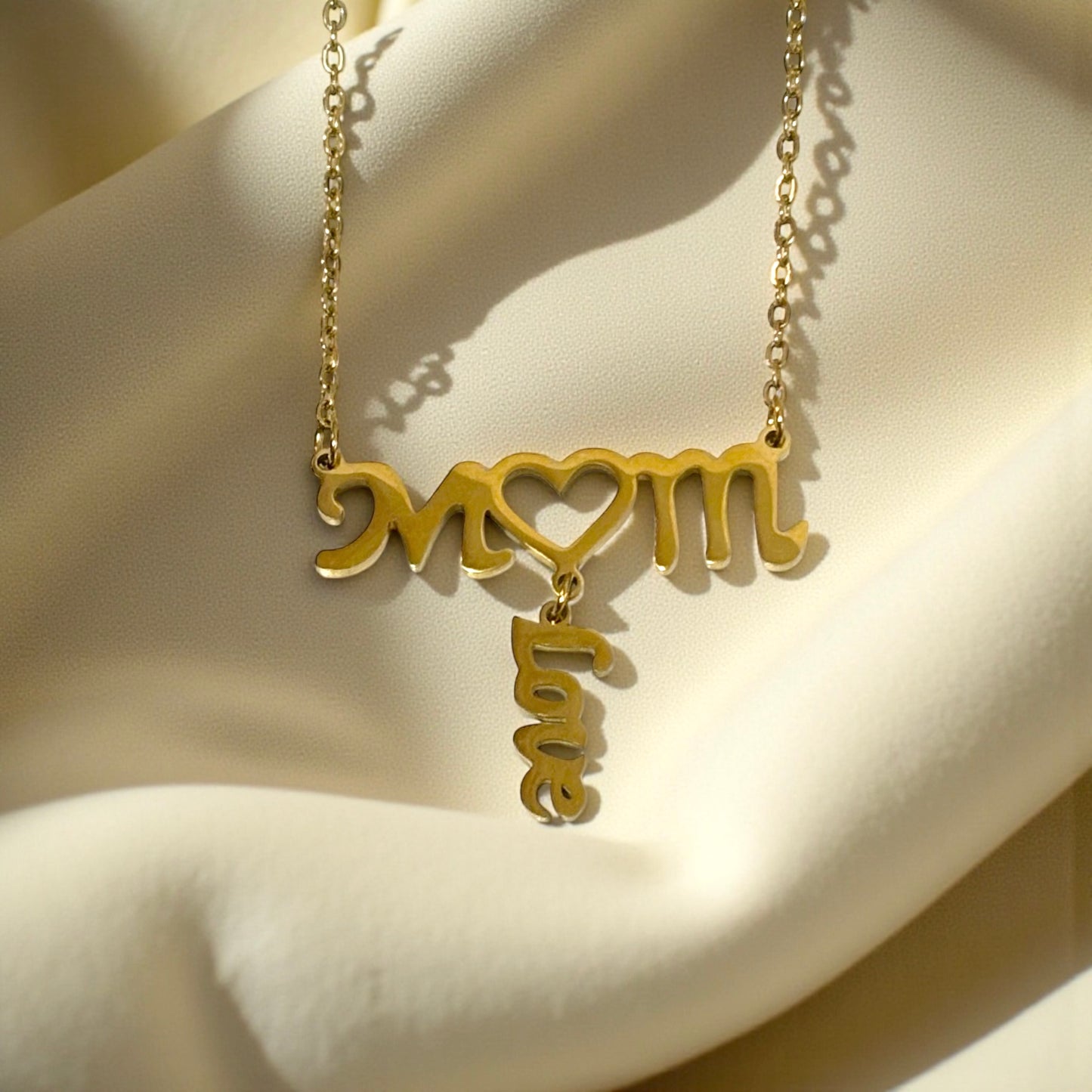 Stainless Steel Mom Necklace