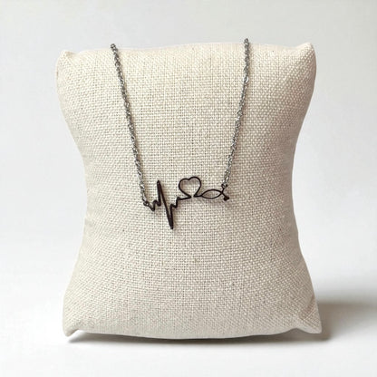 Stethoscope Heartbeat Necklace