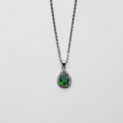 Conjunto elegante esmeralda