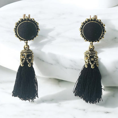 Vintage Women Velvet Earrings