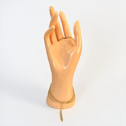 Asymmetrical Hand Bracelet
