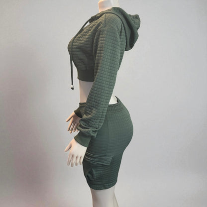 Olive Green Two pieces set