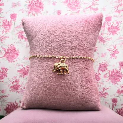 Elephant Pendant Bracelet