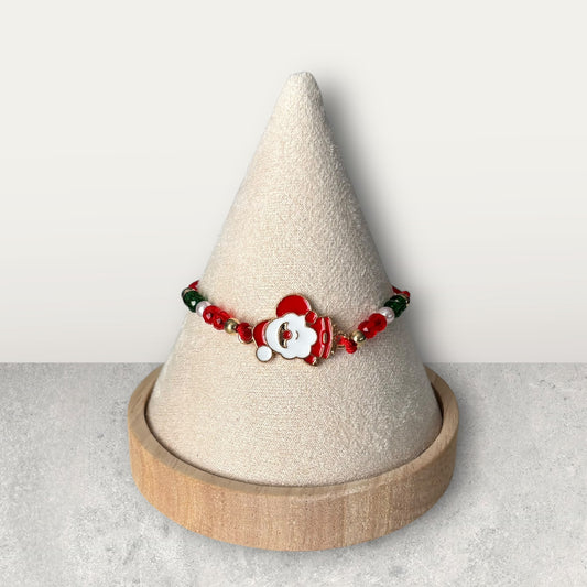 Santa Christmas Adjustable Bracelet