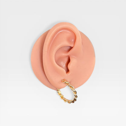 Minimalist Gold Hoop Earrings