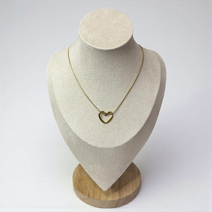 Elegant Simple Heart Pendant Necklace