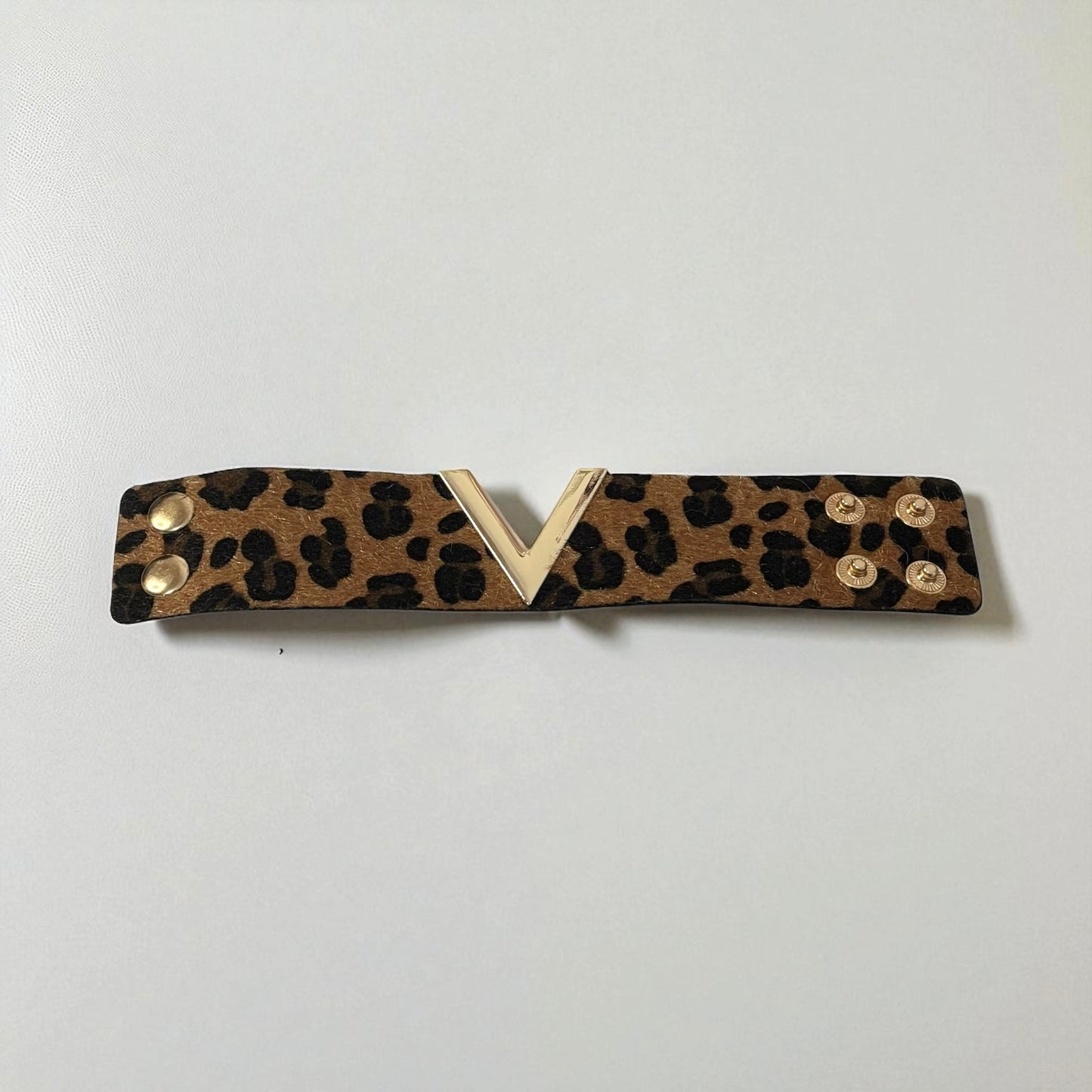 V Shape Wide Charm Cuff Wrap Bracelet