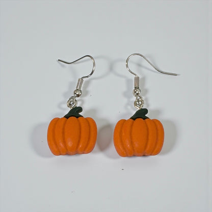 Small Pumpkin Earring