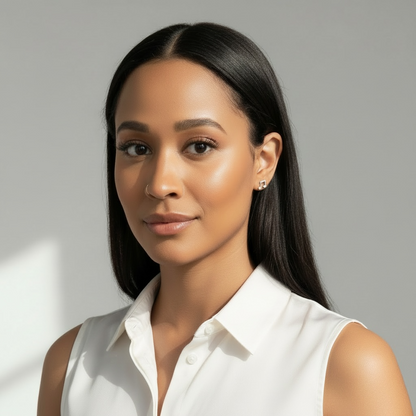 925 Sterling Silver Music Note Stud Earrings