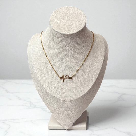 Stethoscope Heartbeat Necklace
