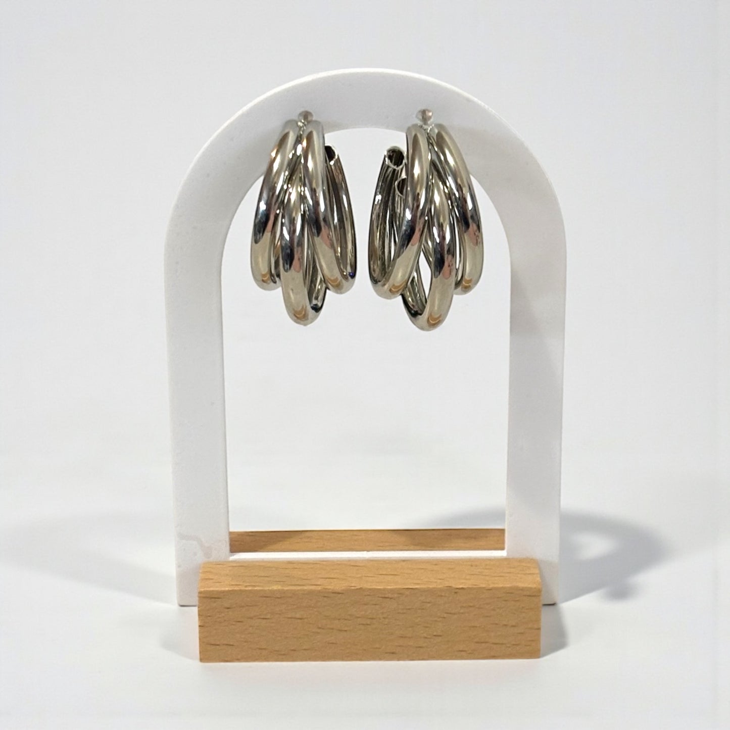 Chunky Lightweight Hoop Earrings