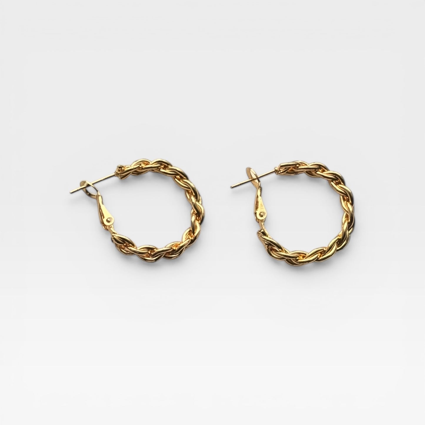 Minimalist Gold Hoop Earrings