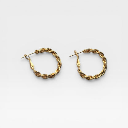 Minimalist Gold Hoop Earrings