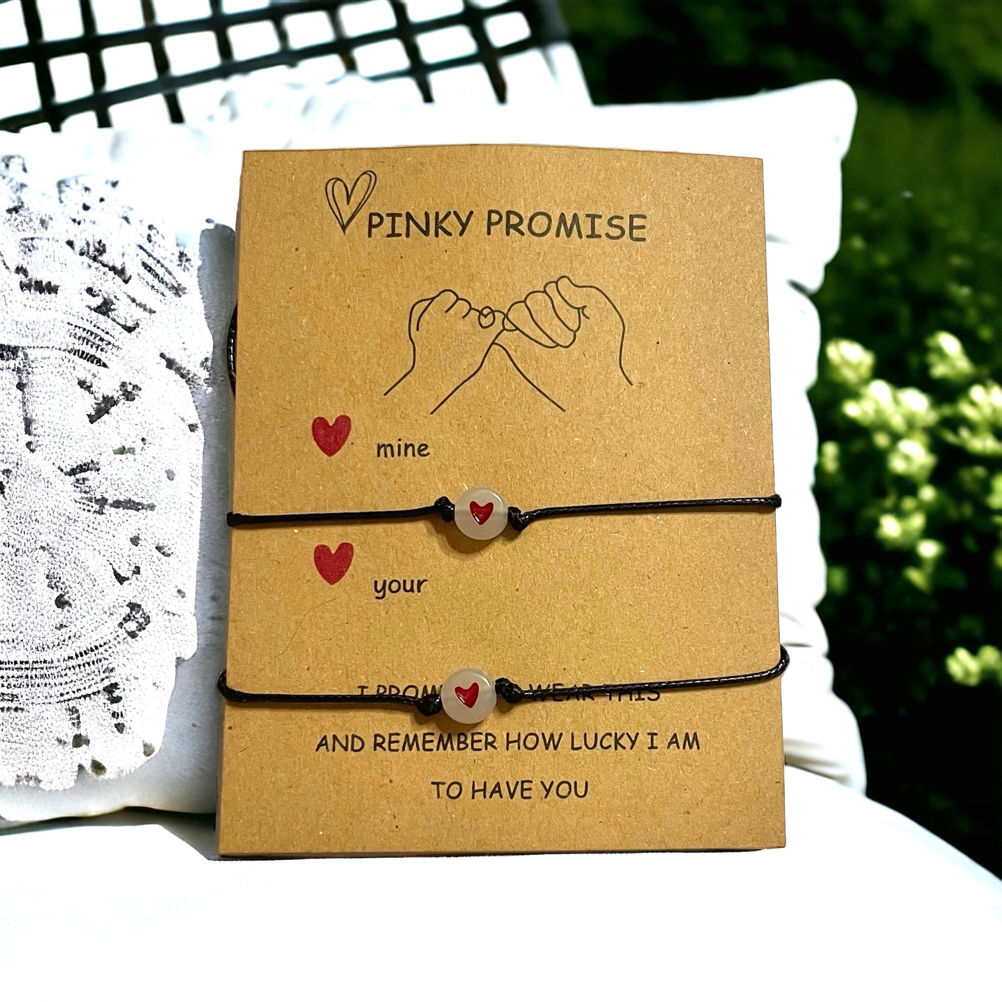 Promise Glow in the Dark Couple Bracelets
