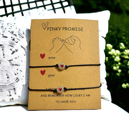 Promise Glow in the Dark Couple Bracelets