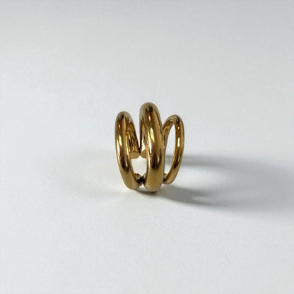1 Ear Clip Waterproof Metal Earring
