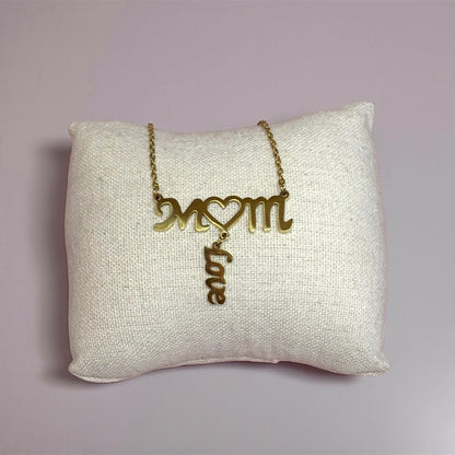 Stainless Steel Mom Necklace