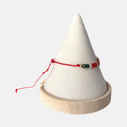 Snowman Christmas Adjustable Bracelet