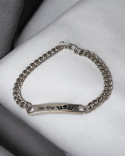 HER KING LINK BRACELET