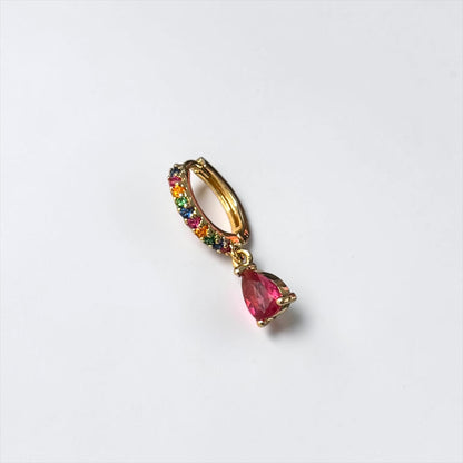 Pink Crystal Mix & Match Earring Set