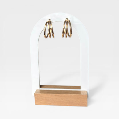Classic Gold Small Hoop Earrings