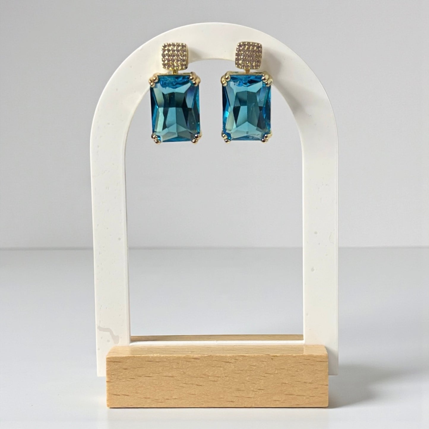 Blue Princess Drop Earring