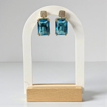 Blue Princess Drop Earring