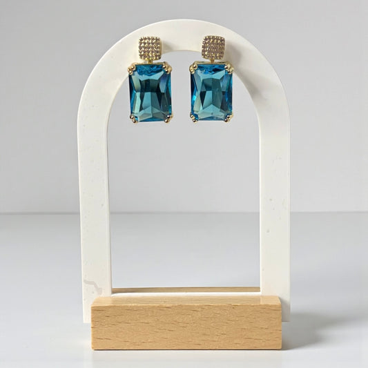 Blue Princess Drop Earring