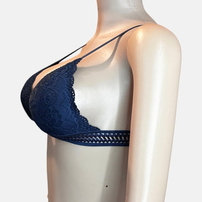 French Style Floral Lace Bralette