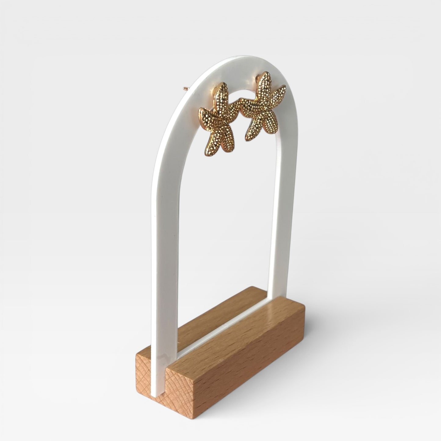 Starfish Gold Stud Earring