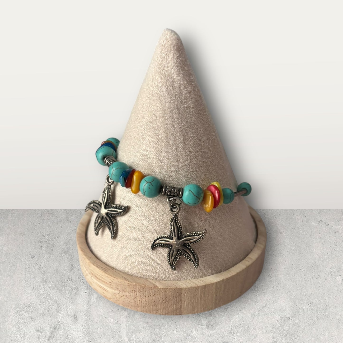 Starfish Beach Style Ankle Bracelet