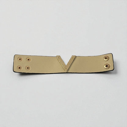 V Shape Wide Charm Cuff Wrap Bracelet