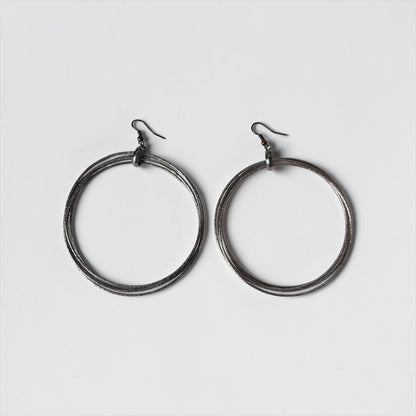 Big Round Disco Earring