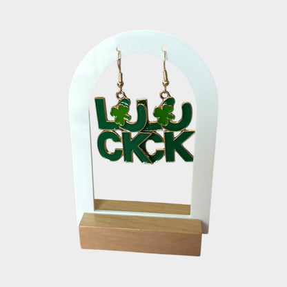 Lucky Shamrock Earrings