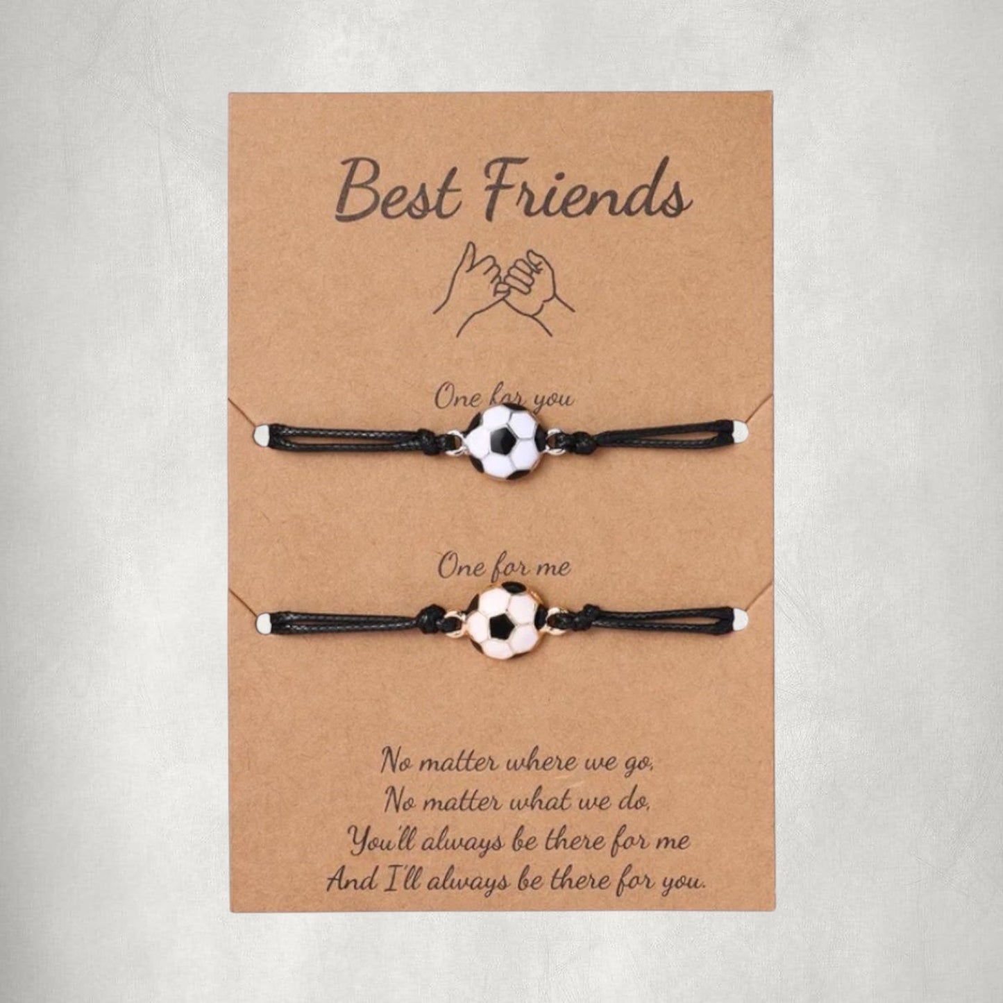 Best Friend Unisex Drawstring Bracelets