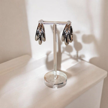Chunky Lightweight Hoop Earrings